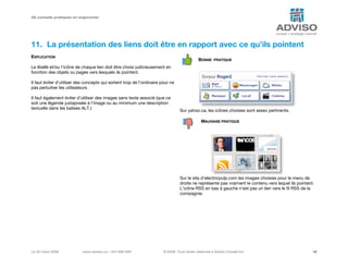 27 conseils pratiques en ergonomie Web