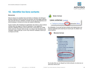 27 conseils pratiques en ergonomie Web
