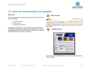 27 conseils pratiques en ergonomie Web