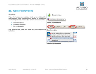 27 conseils pratiques en ergonomie Web