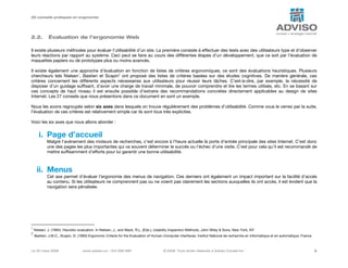 27 conseils pratiques en ergonomie Web