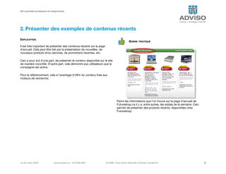27 conseils pratiques en ergonomie Web