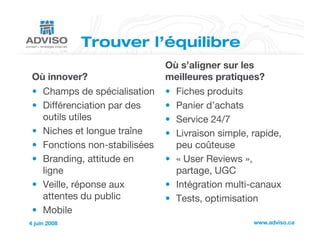 Planification stratégique en commerce électronique