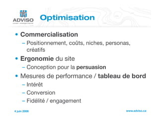 Planification stratégique en commerce électronique