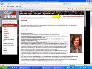 Resources Page, point out Login button 