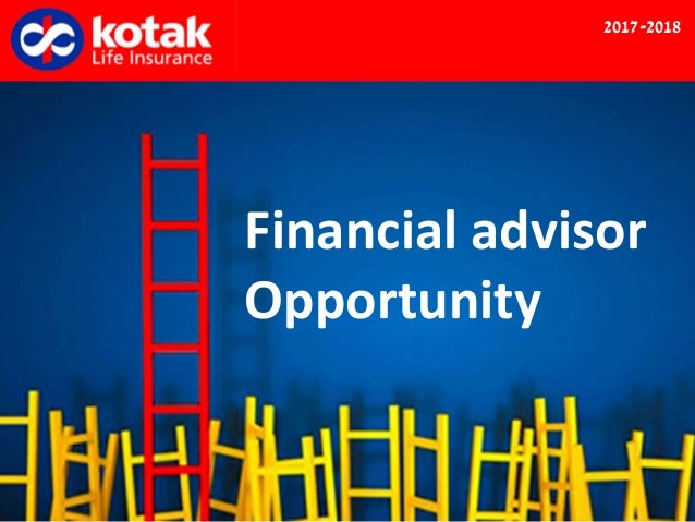 kotak life advisor opportunity