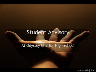 Student Advisory At Odyssey Charter High School cc from  ~diP @ flickr 