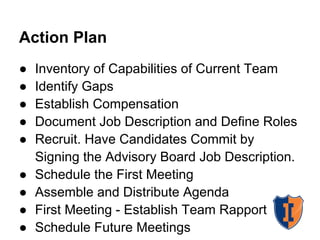 Guide To A Great Advisory Board