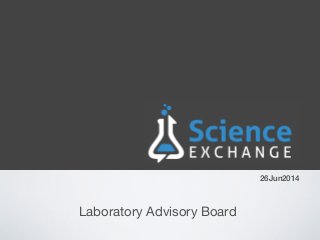 26Jun2014
Laboratory Advisory Board
 