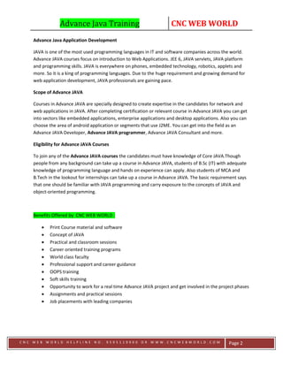 Adv java | PDF