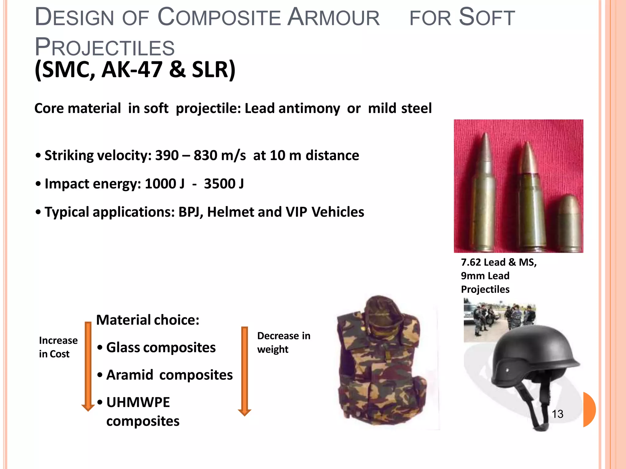 Advanced Composite Materials & Technologies for Defence | PPTX