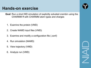 Advanced Molecular Dynamics 2016 | PPTX