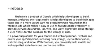 Firebase Node Comprehensive Guide to Firebase Integration with Node.js for Mobile App ...