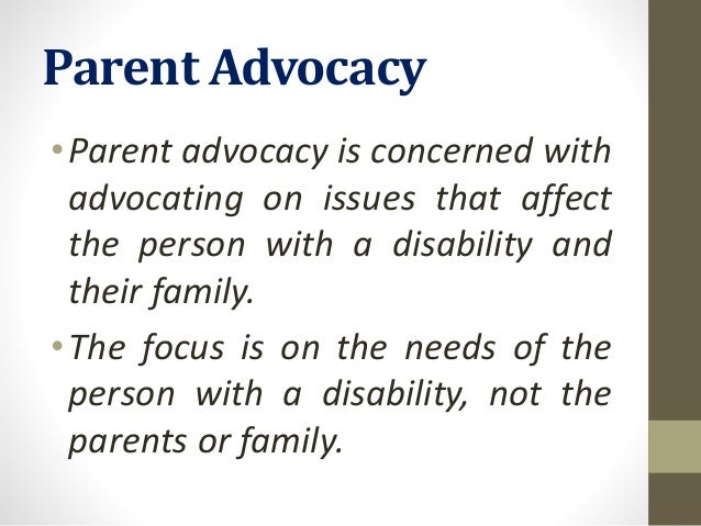 Advocacy Advocacy