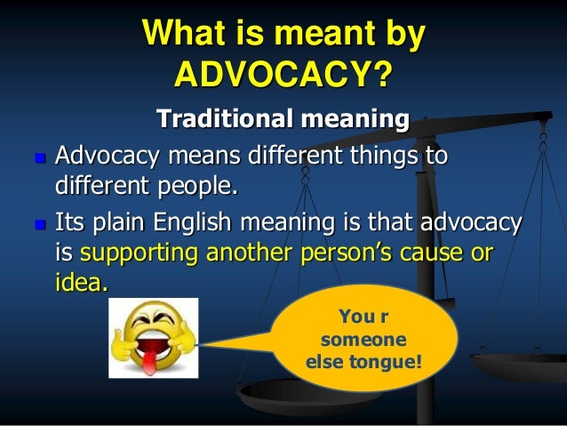 Advocacy In Medicine