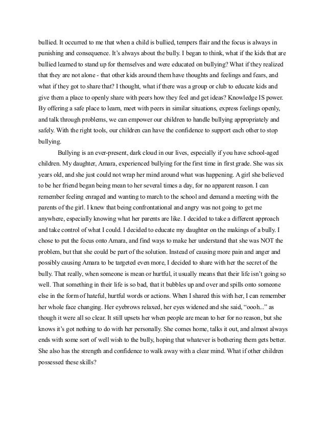 advocacy essay