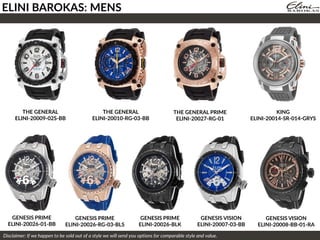 GENESIS PRIME
ELINI-20026-01-BB
THE GENERAL
ELINI-20010-RG-03-BB
ELINI BAROKAS: MENS
Disclaimer: If we happen to be sold out of a style we will send you options for comparable style and value.
THE GENERAL
ELINI-20009-02S-BB
THE GENERAL PRIME
ELINI-20027-RG-01
KING
ELINI-20014-SR-014-GRYS
GENESIS PRIME
ELINI-20026-RG-03-BLS
GENESIS PRIME
ELINI-20026-BLK
GENESIS VISION
ELINI-20007-03-BB
GENESIS VISION
ELINI-20008-BB-01-RA
 