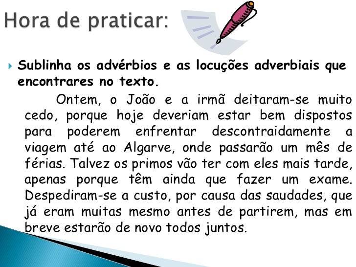 Exemplos De Adverbios Para Criancas Jogo Pedagógico Sobre