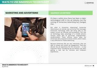 What Is Immersive Technology?  by Advrtas