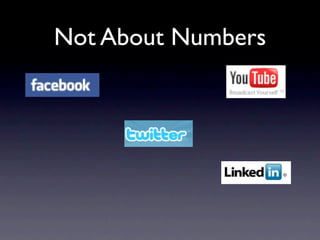 Not About Numbers
 