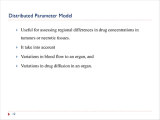 Concept of linear and Non linear Compartment Model | PDF