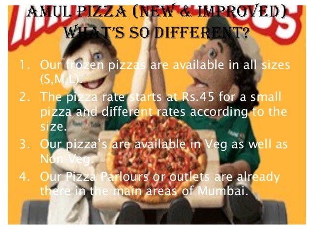 Amul Pizza Frozen Foods