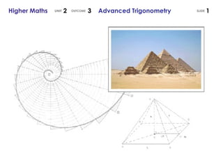 Higher Maths  2  3  Advanced Trigonometry UNIT OUTCOME SLIDE 