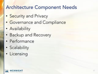 Data Architecture Best Practices for Advanced Analytics | PDF