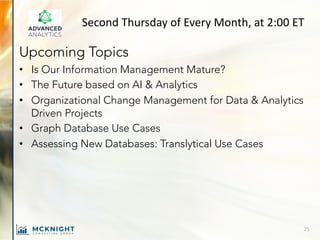 Data Architecture Best Practices for Advanced Analytics | PDF