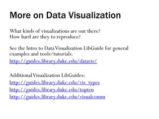 Data Visualization on the Web - Intro to D3 | PDF