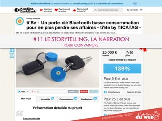 #11 LE STORYTELLING, LA NARRATION 
#cantinenantes #ADW 
POUR CONVAINCRE 
 