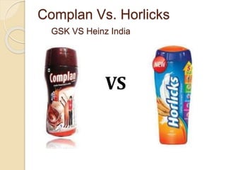 Complan Vs. Horlicks
GSK VS Heinz India
 