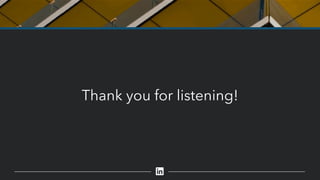 Thank you for listening!
 