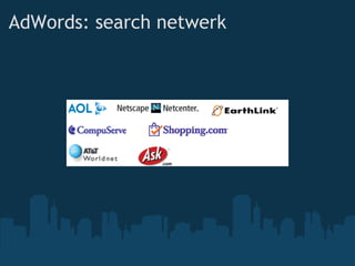 AdWords: search netwerk 