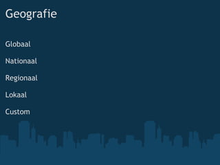 Geografie Globaal Nationaal Regionaal Lokaal Custom 