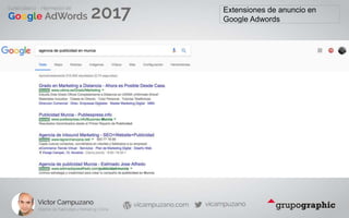 Extensiones de anuncio en
Google Adwords
 
