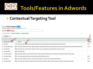  ContextualTargetingTool
 