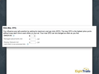 Create an Account the Right Way the First TimeCreate an adSelect keywordsSet your maximum bidSave and continue to billing