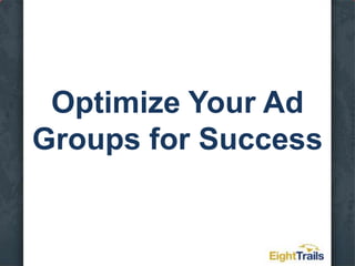 The Lowdown on KeywordsChoose long tail keywords