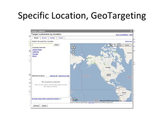 Specific Location, GeoTargeting 