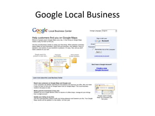 Google Local Business 