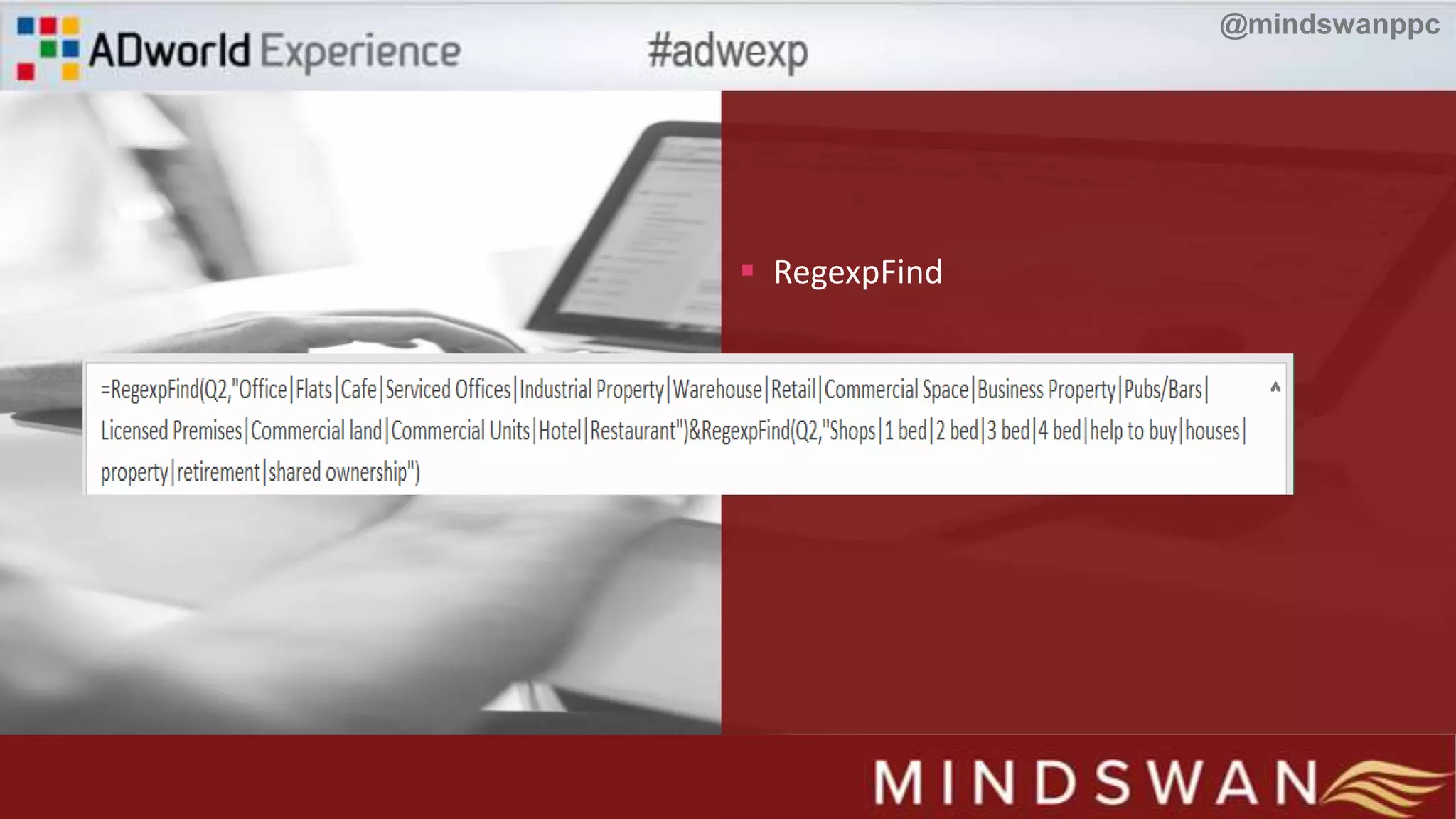  RegexpFind
@mindswanppc
 
