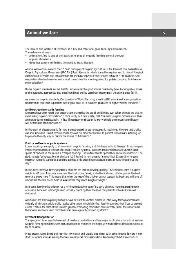 essay on organic farming