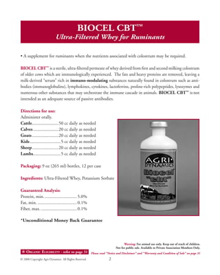 Product Line For Farm & Livestock | PDF