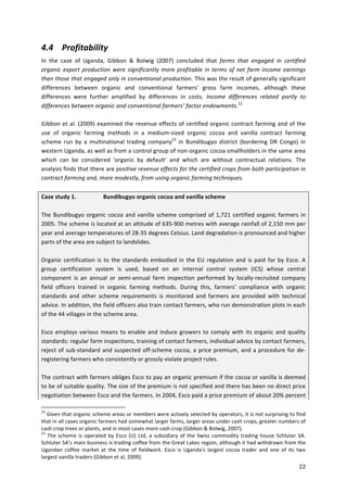Productivity and Profitability of Organic Farming Systems in East ...