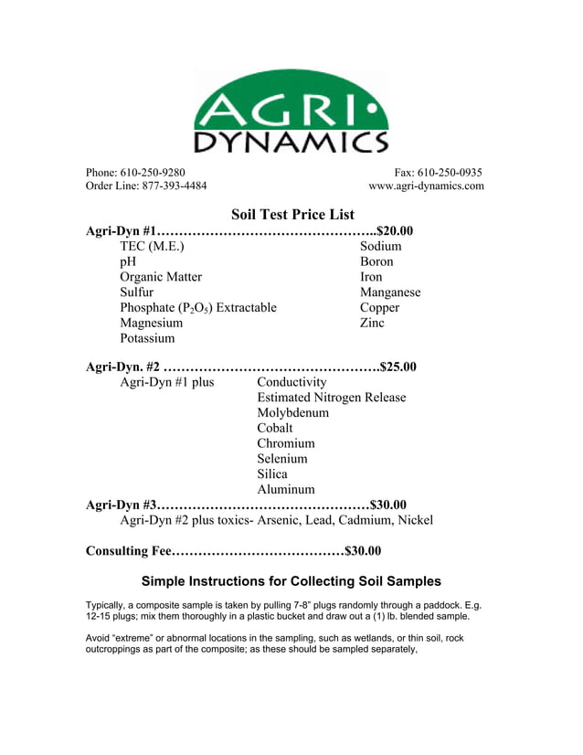 Soil Test Price List PDF soil-test-price-list-pdf