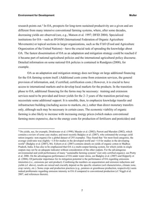 Benefits of Organic Agriculture as a Climate Change Adaptation and ...