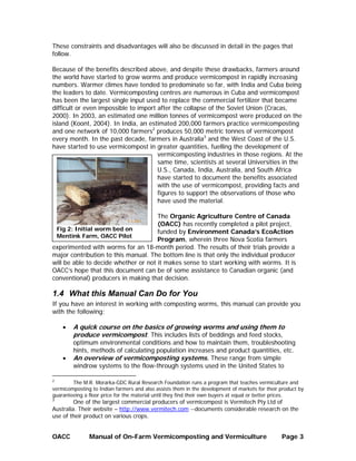 Vermiculture Pdf Manual of On-Farm Vermicomposting and Vermiculture | PDF