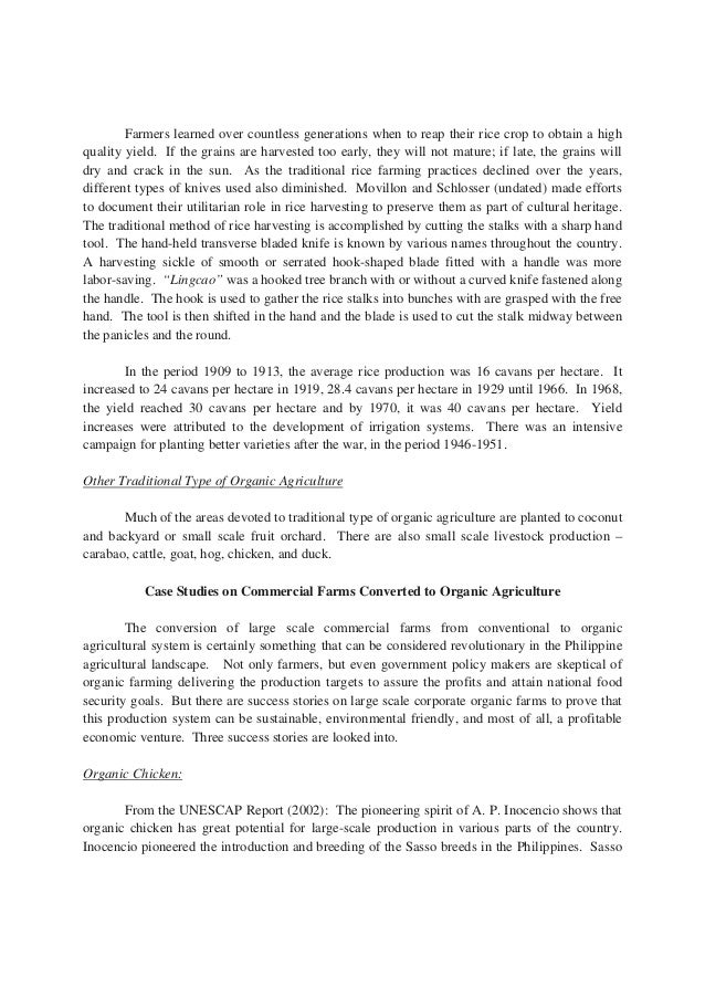 Sustainable Organic Farming In The Philippines History And Success S