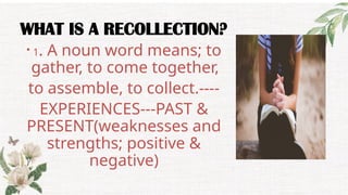 1 Day Recollection Module Example Advent Recollection Module for High Scholl | PPTX